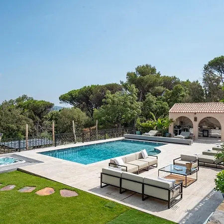 8 Piscine Sauna Jacuzzi, A 3mn Des Plages De Pampelonne Вилла